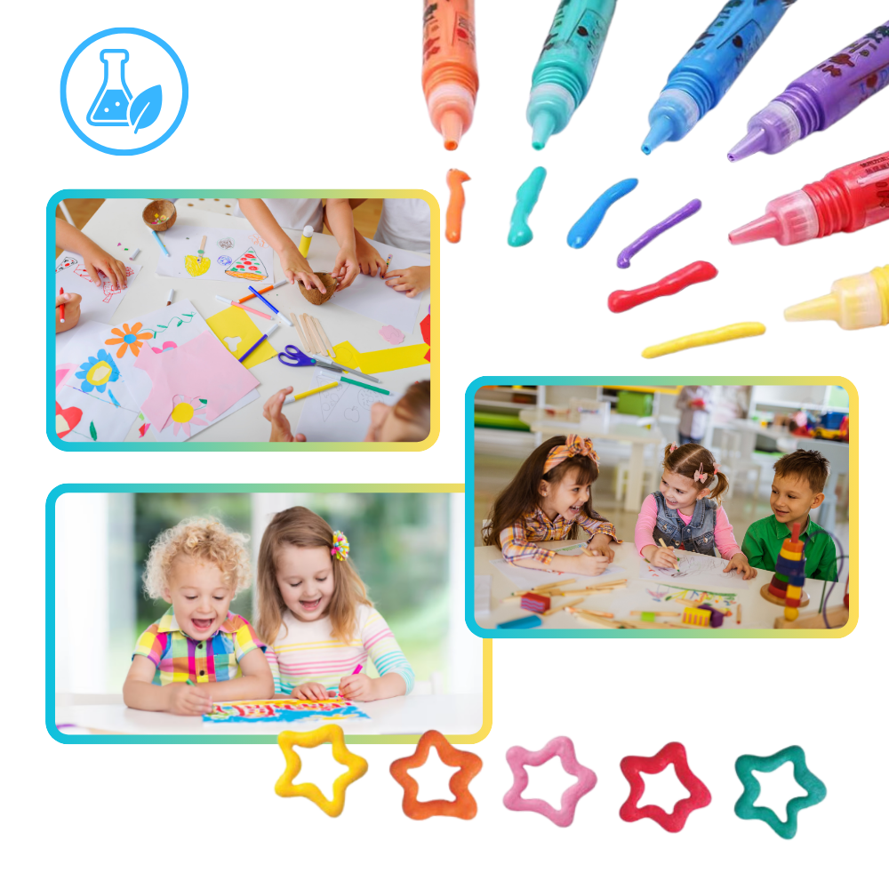 3D Puffy Bubble Popcorn Pen - Ozerty