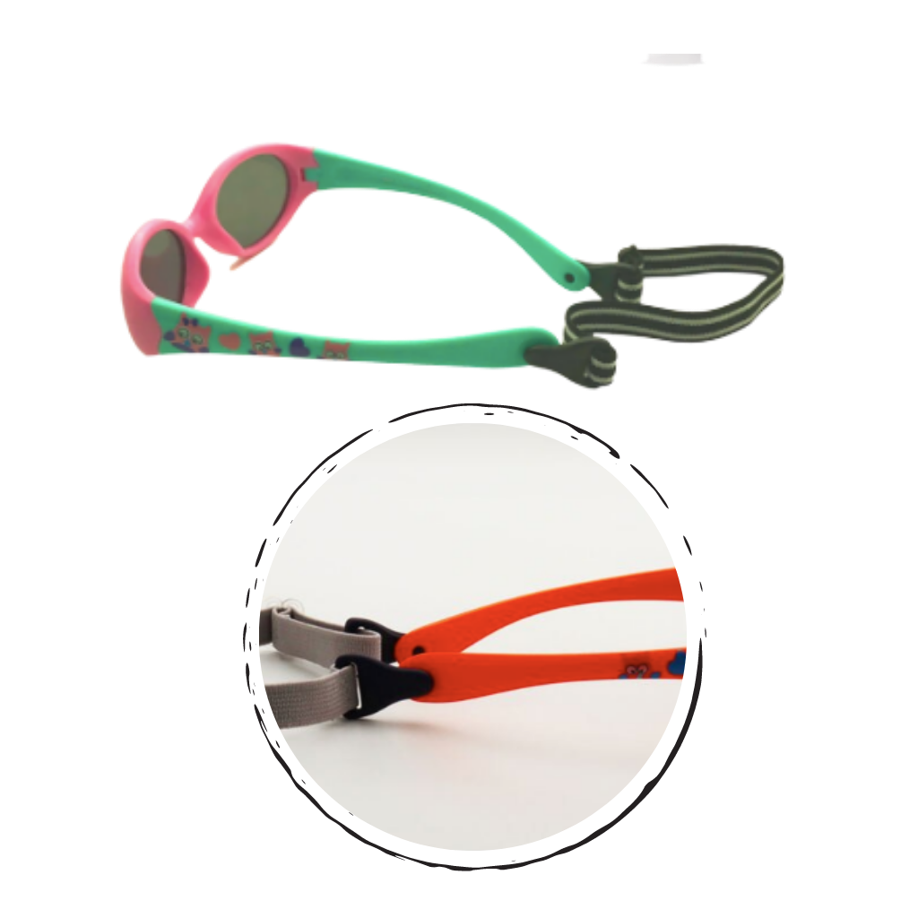 Polarized Baby Sunglasses with Strap for Ages 0 – 3