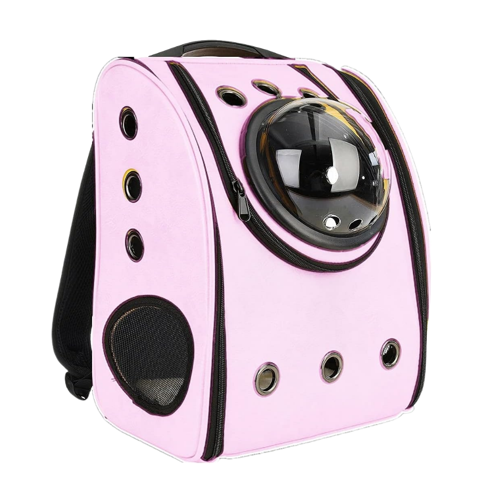 Cat Travel Backpack -Pink - Ozerty