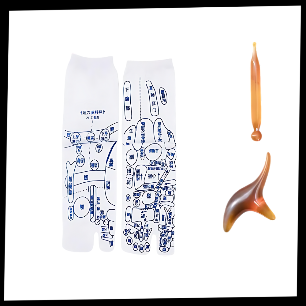 Circulation Boost Reflexology Socks - Ozerty