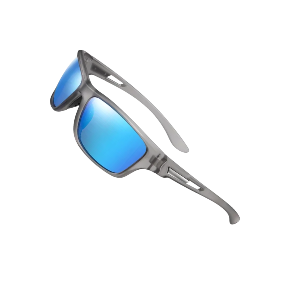 Glare Guard Pro Sunglasses -Transparent Gray & Blue - Ozerty