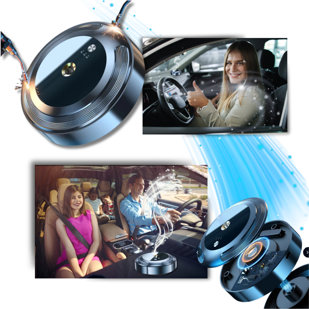 Long-last Heat Resistant Car Air Purifier - Ozerty