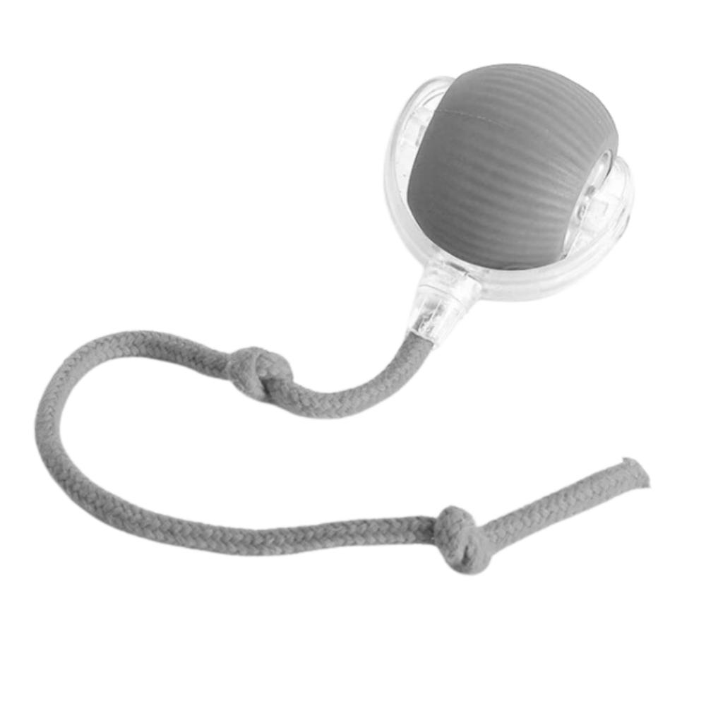 Smart Interactive Cats Ball Toy -Grey - Ozerty