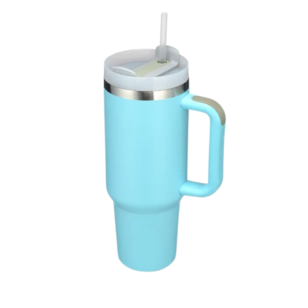 Tumbler Cup Car Large Capacity With Handle -Indigo - Ozerty