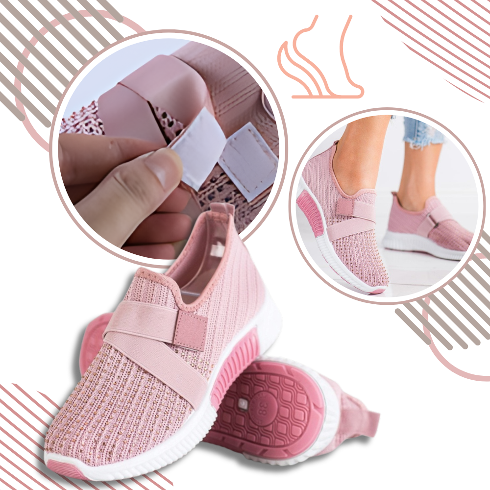 Ultra-Light Velcro Straps Orthopedic Sneakers - Ozerty